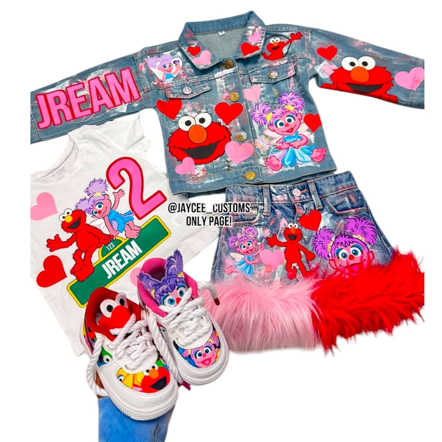 “Girly Elmo Full Set”