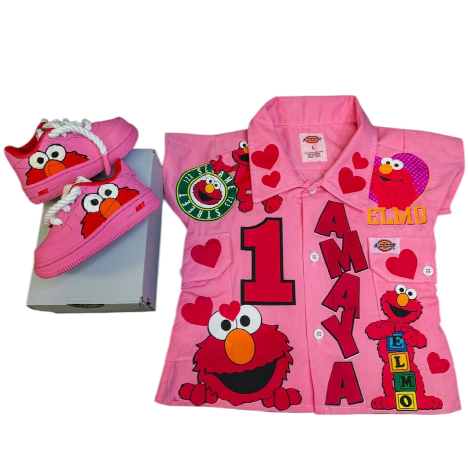 “Pink Elmo Full Set”