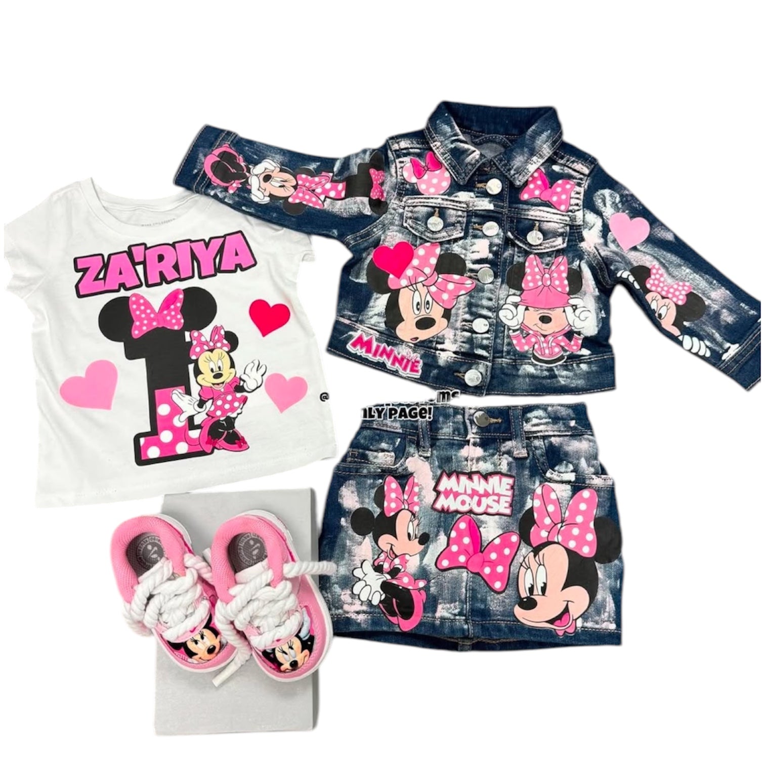 “Pink Minnie Full Set”