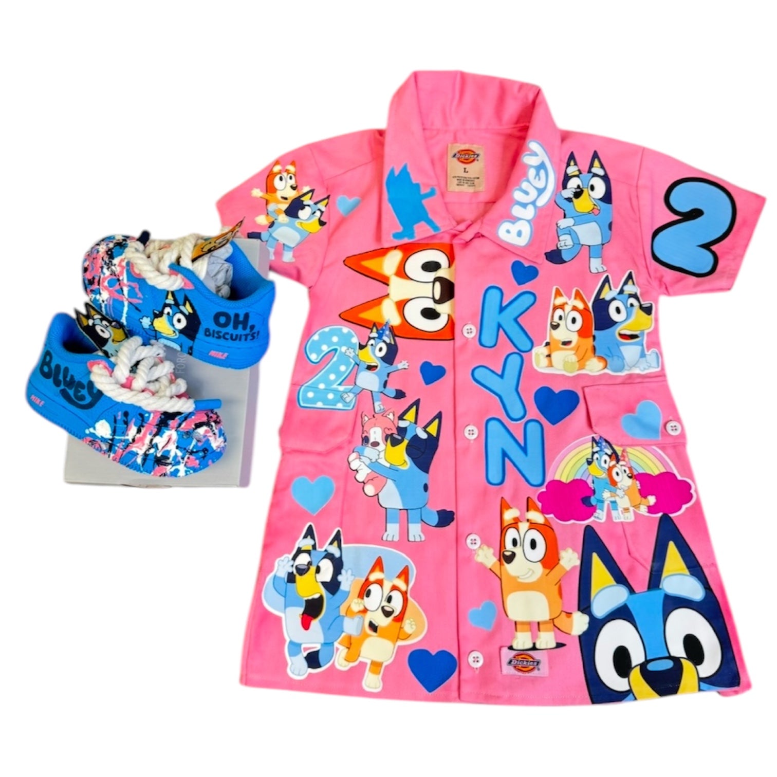 “Pink Bluey Full Set”