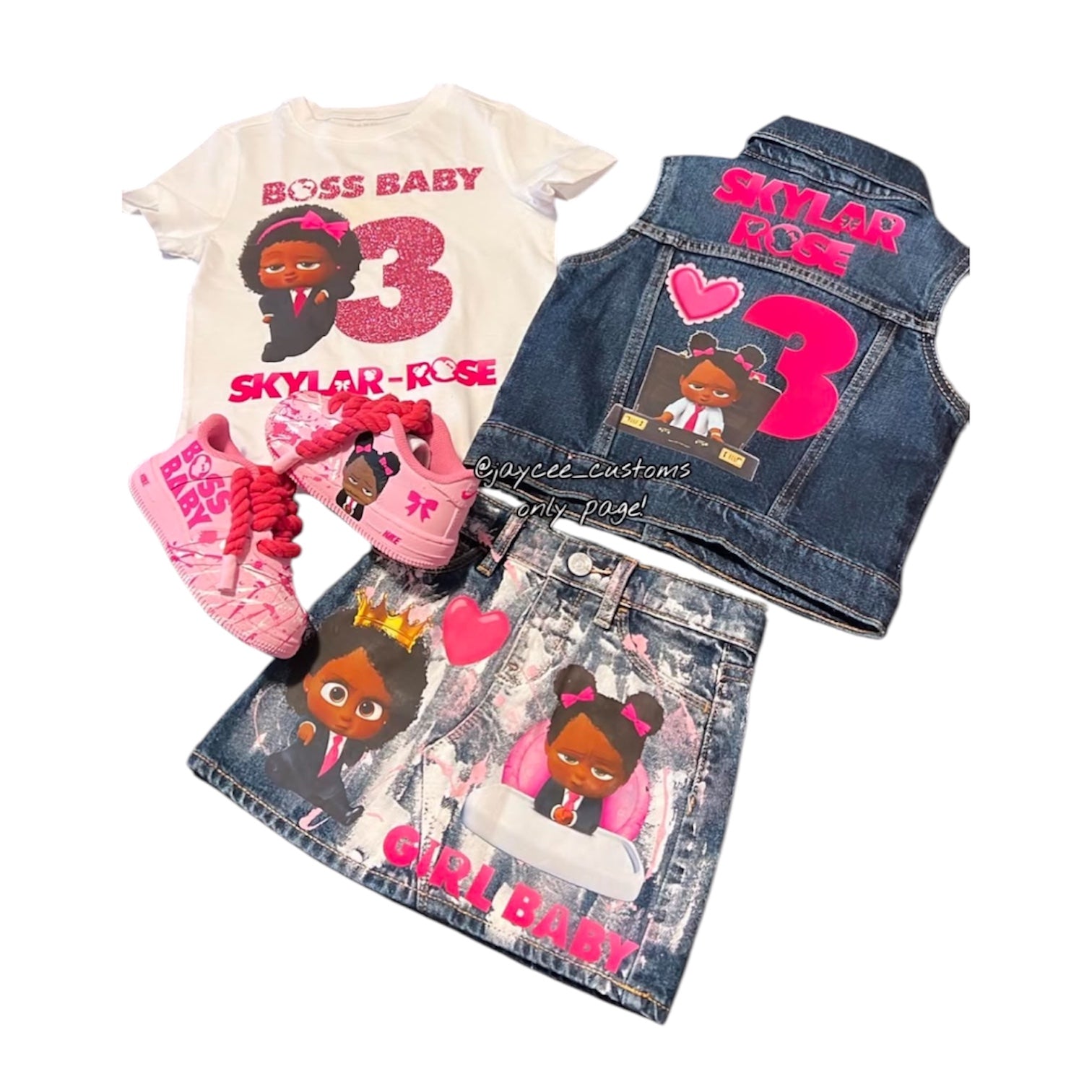 “Girly Boss Baby Full Set”