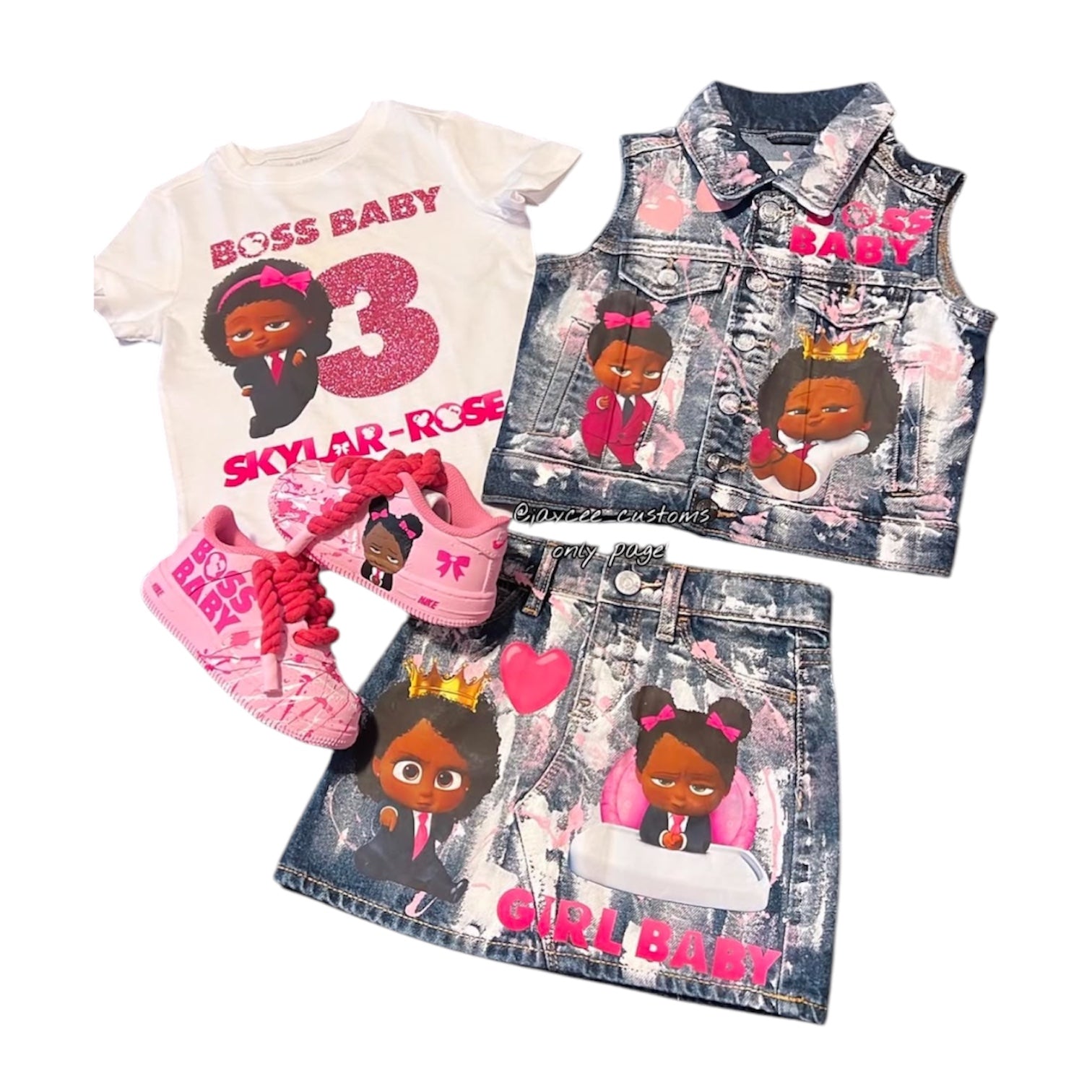 “Girly Boss Baby Full Set”
