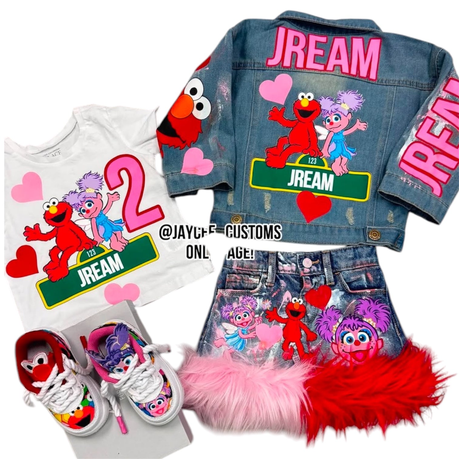 “Girly Elmo Full Set”